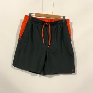 Nike athletic swim trunks